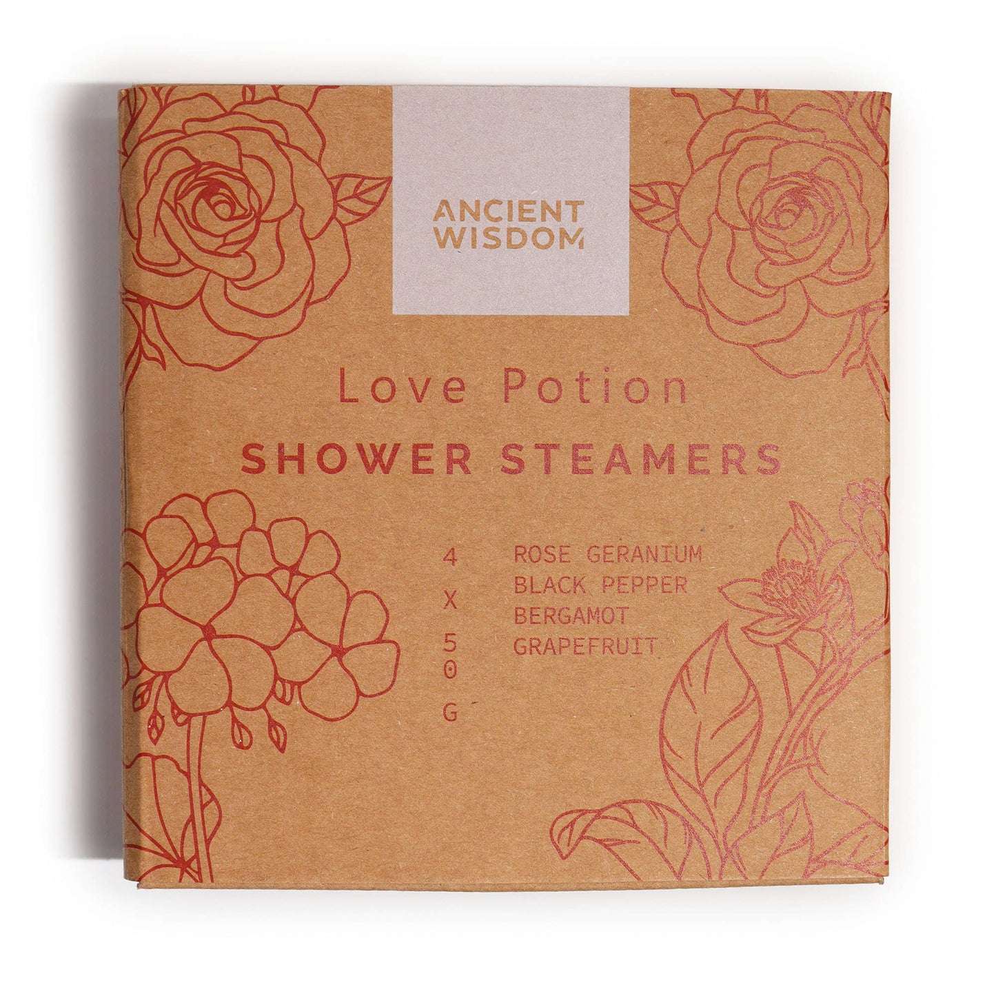 Coffret Zen Shower Steamers "Love Potion"