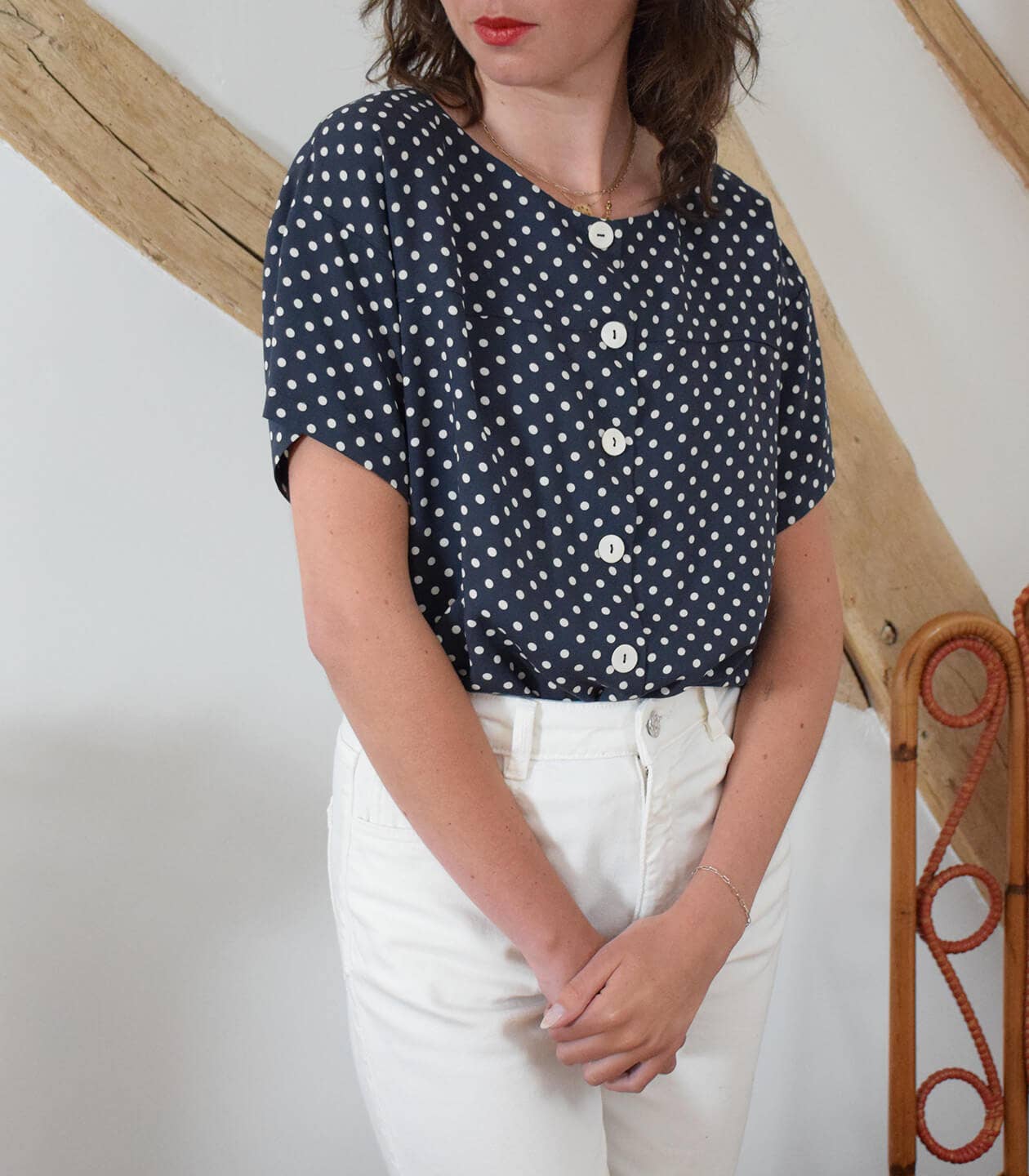 Patron couture "Blouse Girouette"