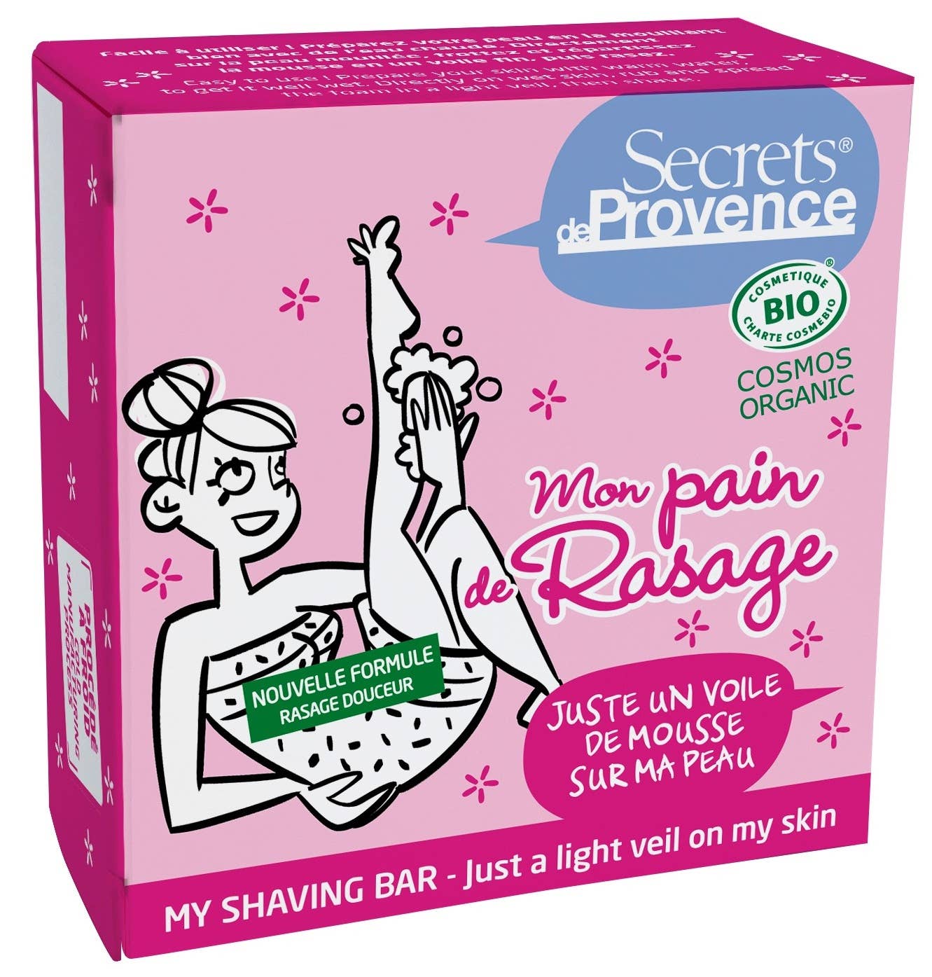 Pain à raser BIO FEMME - 90g