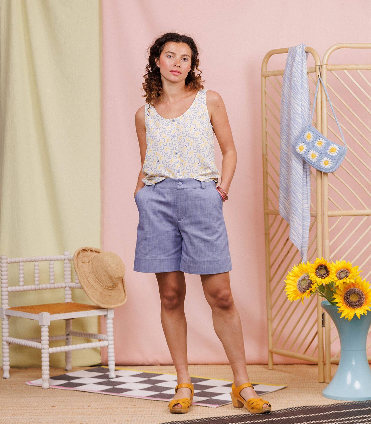 Patron couture "Pantalon ou short Goélette"