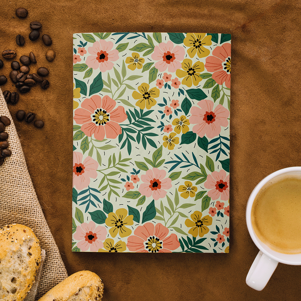 Carnet de notes A5 - Floraison