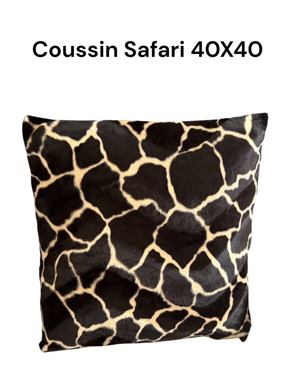 Coussin Safari 40X40 Collection Privée Home