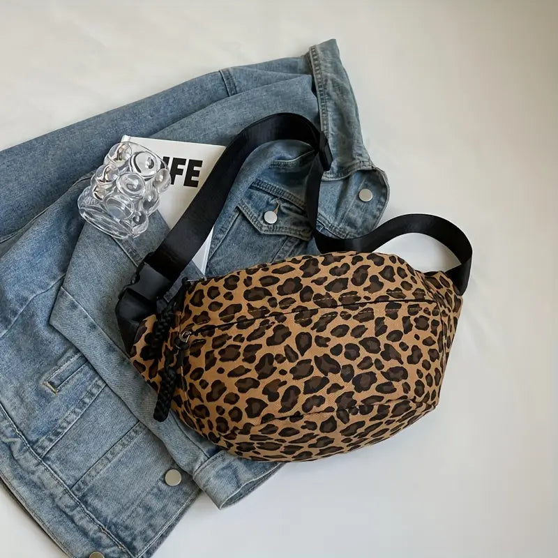 Sac Banane imprimé Léopard