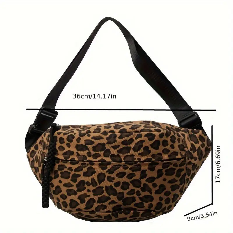 Sac Banane imprimé Léopard