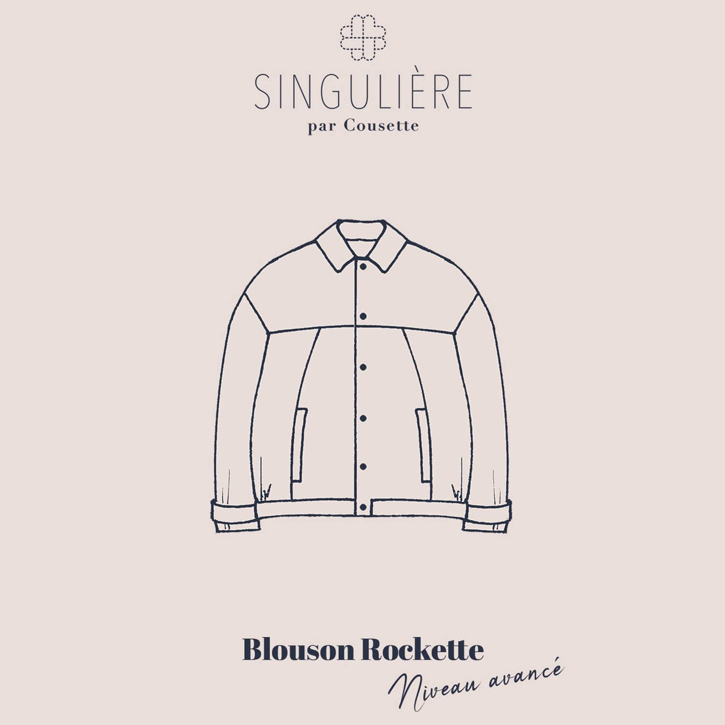 Patron couture "Blouson Rockette"