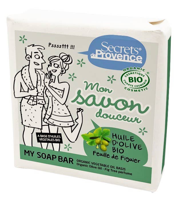 Savon BIO à l'huile d'Olive parfum Feuille de figuier