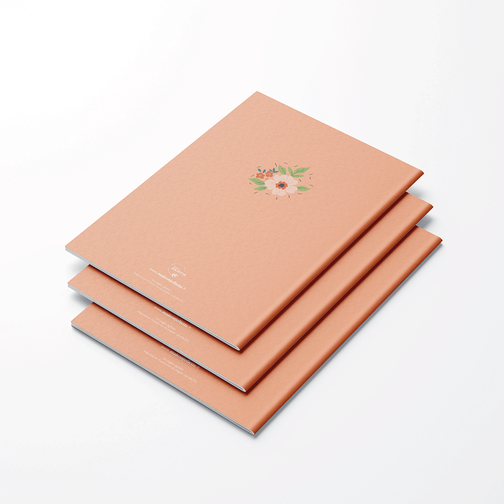 Carnet de notes A5 - Floraison
