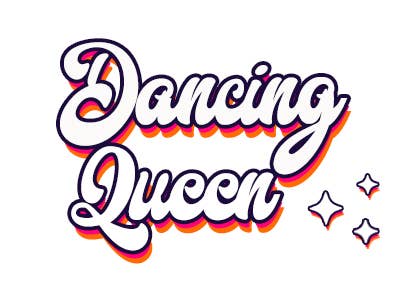 Étiquette à coudre : Dancing Queen