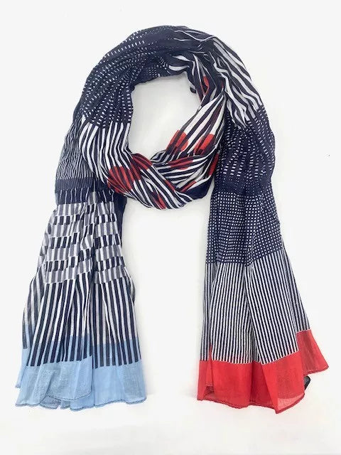 Écharpe Foulard Chèche 100% Coton pour homme