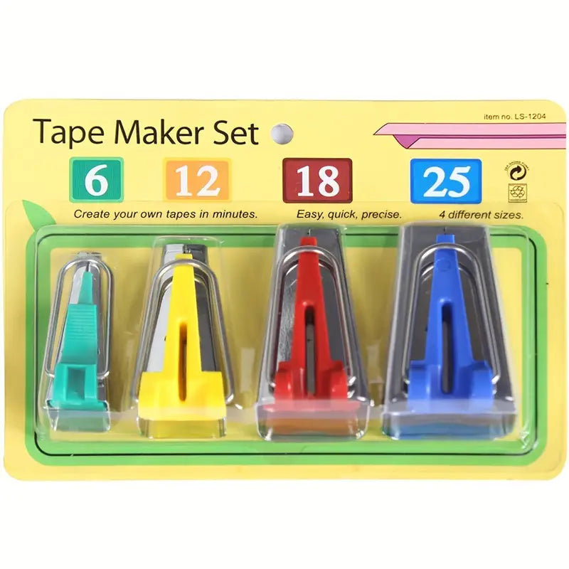 Kit de fabrication de bandes de biais 4 pièces