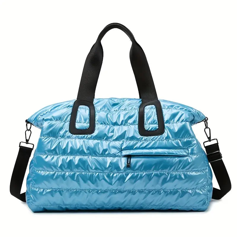Sac de voyage/sport Matelassé Bleu TL