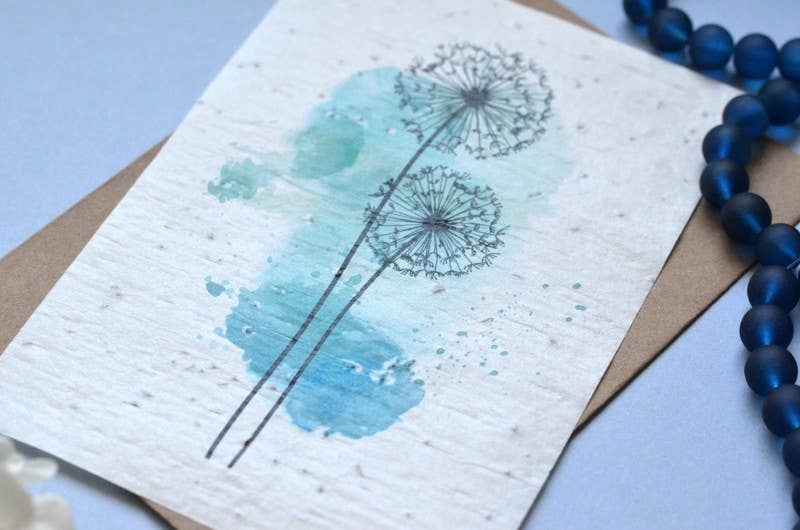 Carte À Planter Dandelion