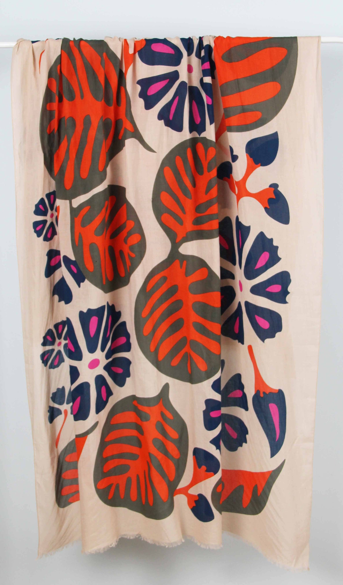 Foulard Coton Bio Equateur Orange