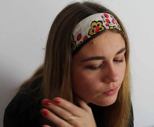 Bandeau Cotton Club Jaune