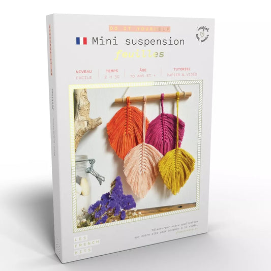 Kit de macramé "4 Plumes"