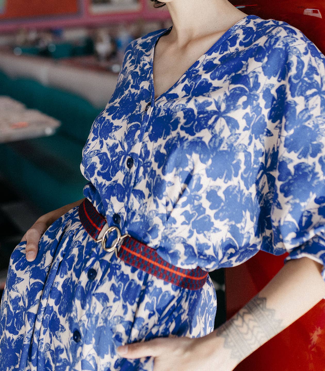 Patron couture  "Robe ou chemisier Bridgette"