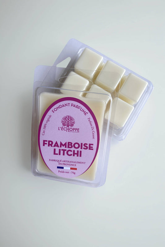 Framboise Litchi - Fondant de cire parfumée 70g