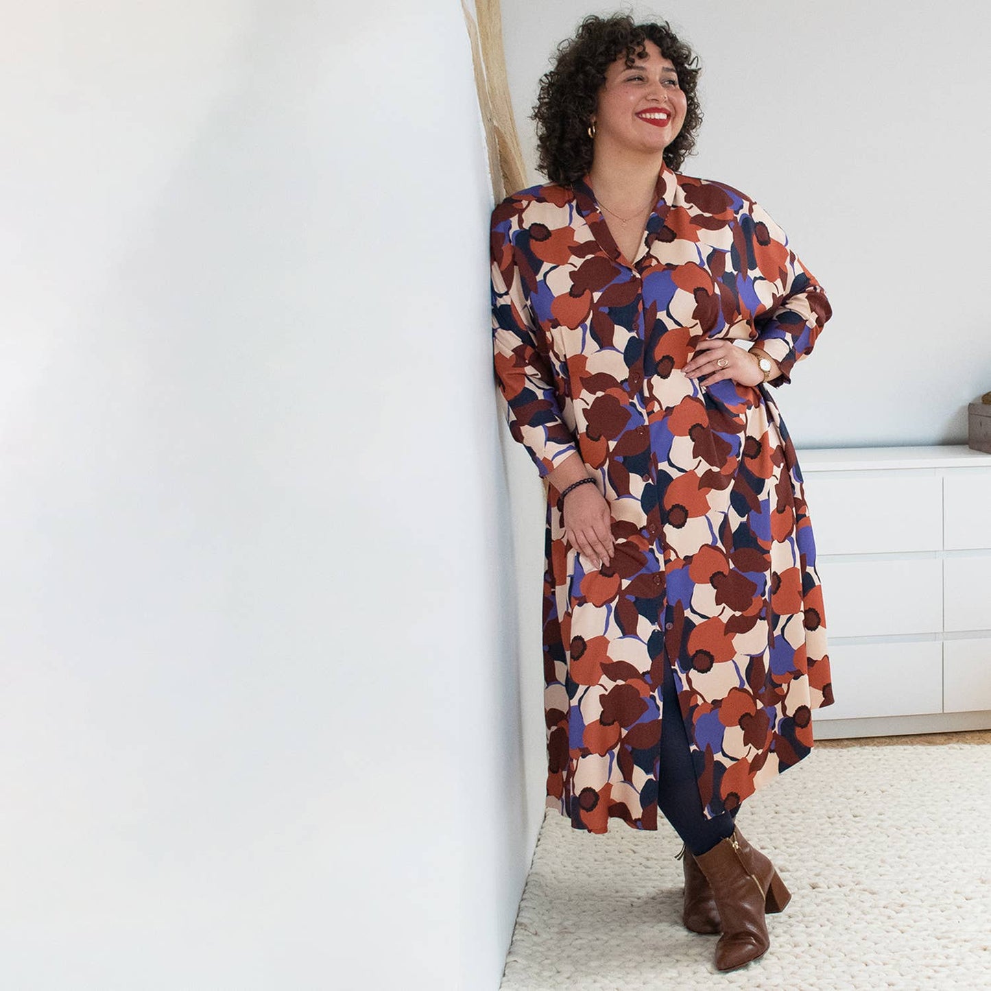 Patron couture  "Robe ou chemisier Bridgette"