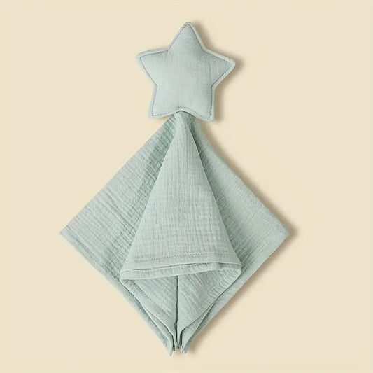 Doudou Etoile Vert tendre