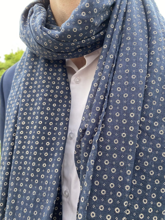 Echarpe Cheche Foulard coton homme