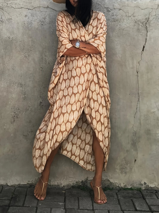 Kimono de plage "Terre Jaune"
