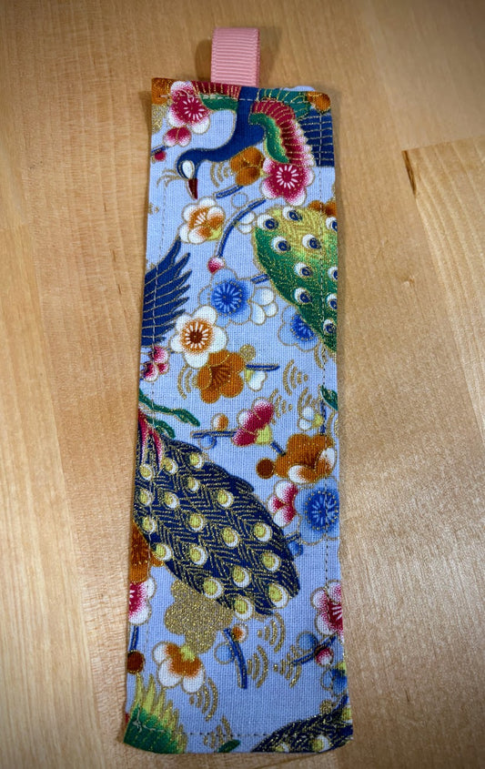 Marque-Page en tissu  Inspiration Asiatique Pièce unique