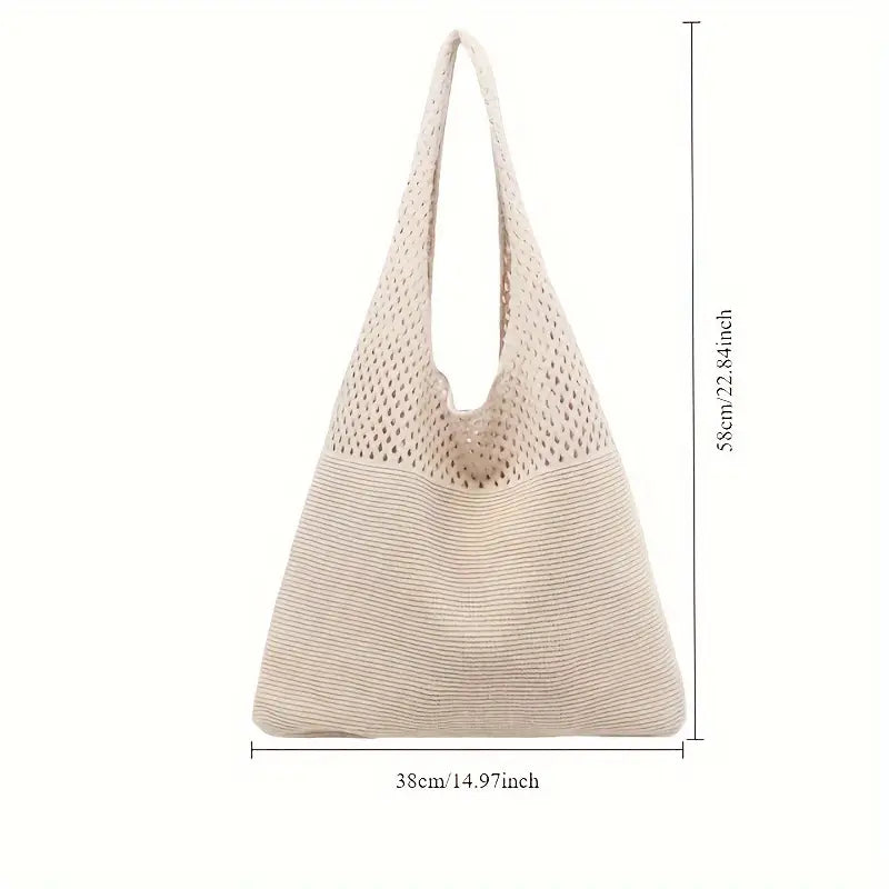 Sac tricoté Beige