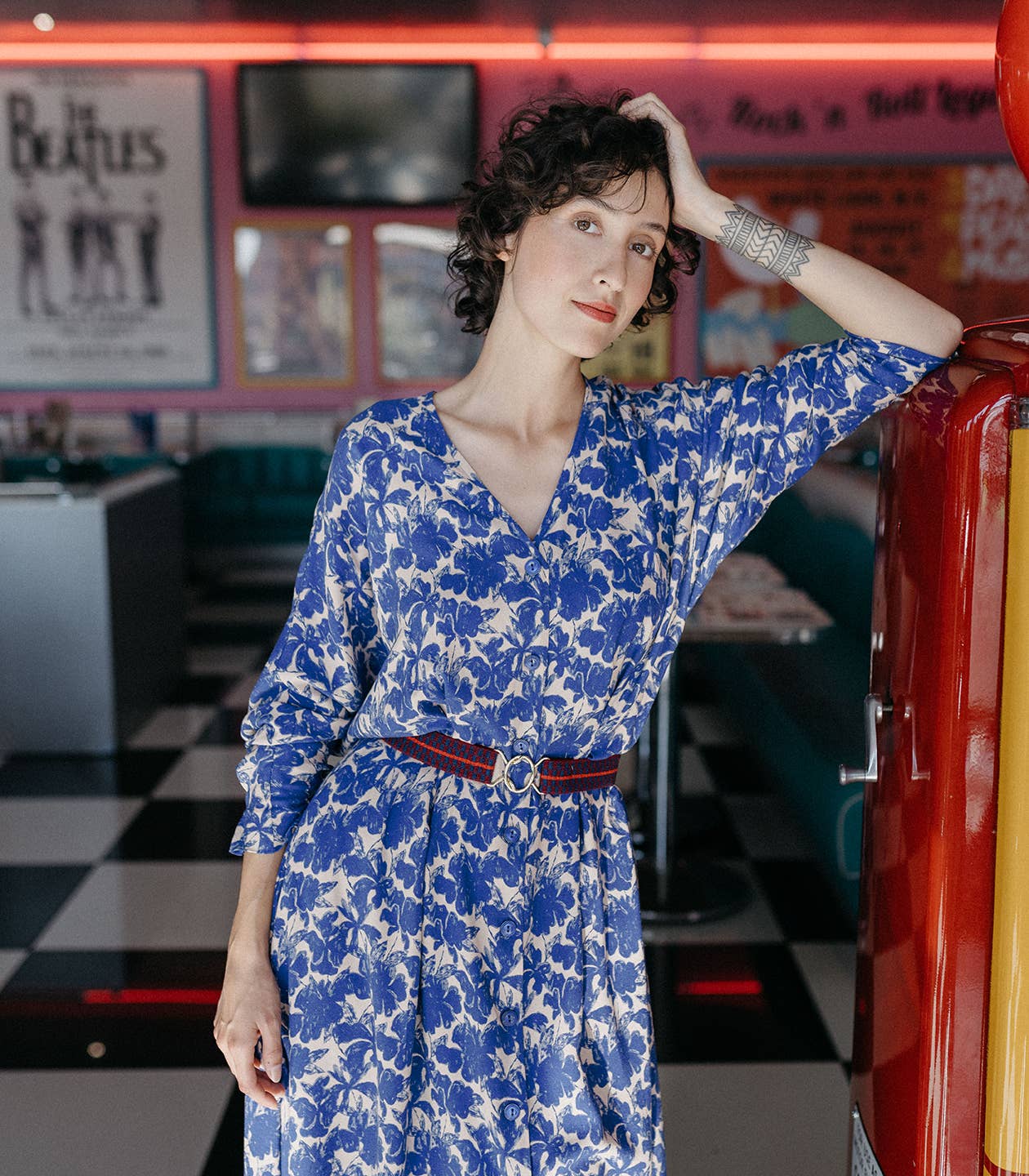 Patron couture  "Robe ou chemisier Bridgette"