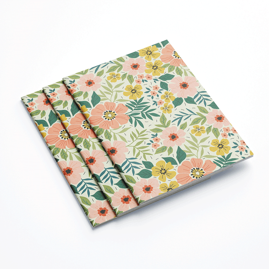 Carnet de notes A5 - Floraison