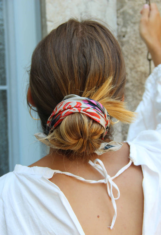 Mini  Foulard Bergamote Orange