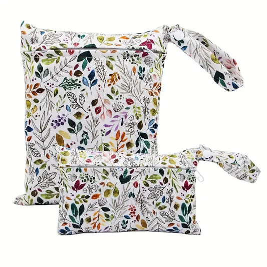 Duo de Pochettes Fleuries & Imperméables