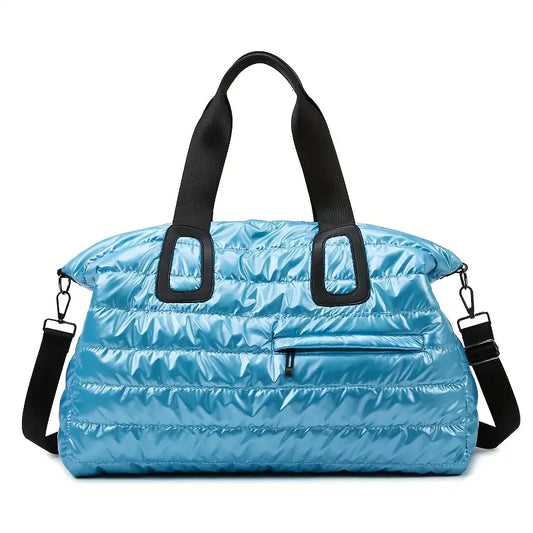 Sac de voyage/sport Matelassé Bleu TL