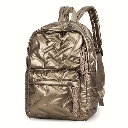 Sac à dos matelassé Dark Gold TM