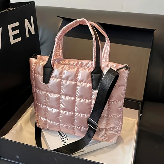 Sac à main matelassé Rose